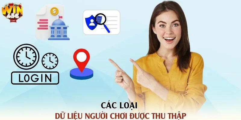 Các loại dữ liệu người chơi được thu thập